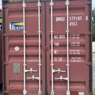 40’ High Cube Cargo Worthy Shipping and Storage Container - 579185